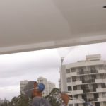 Man Spraying Ceiling