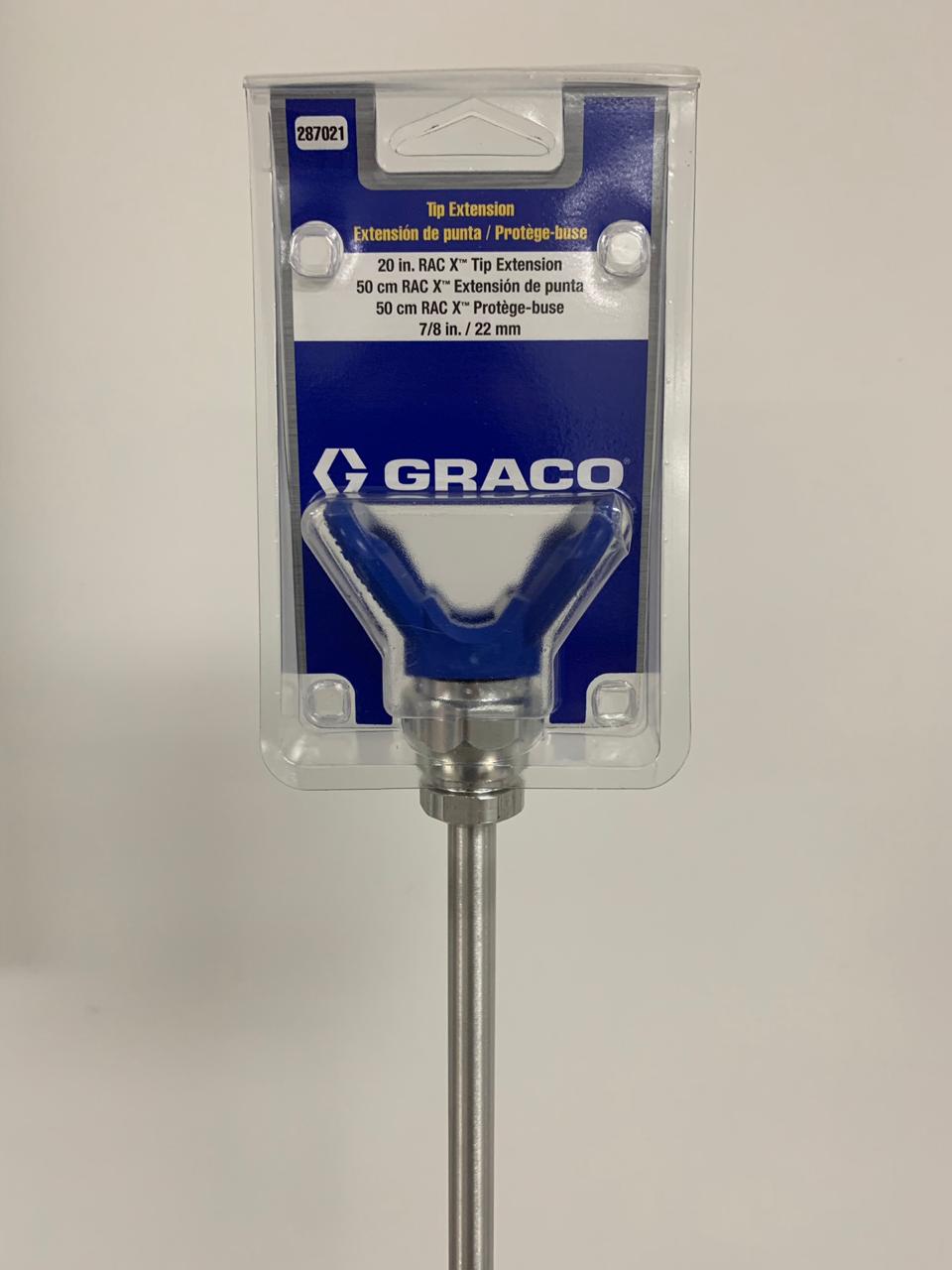Extension Graco airless de 50cm con guarda azul 287021 Graco Mexico