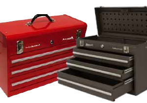 Caja para herramienta homak 20" de 3 cajones